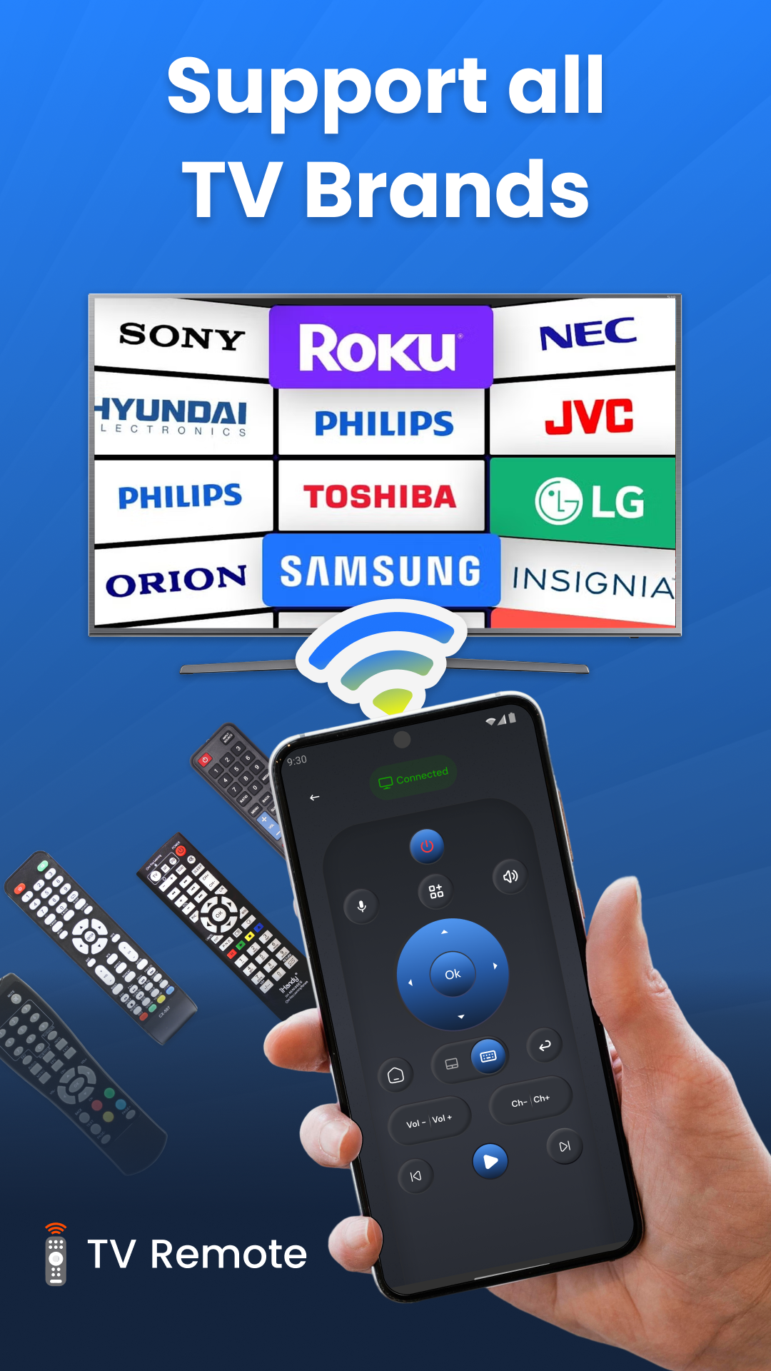 اسکرین شات 2 برنامه Universal TV Remote for All TV