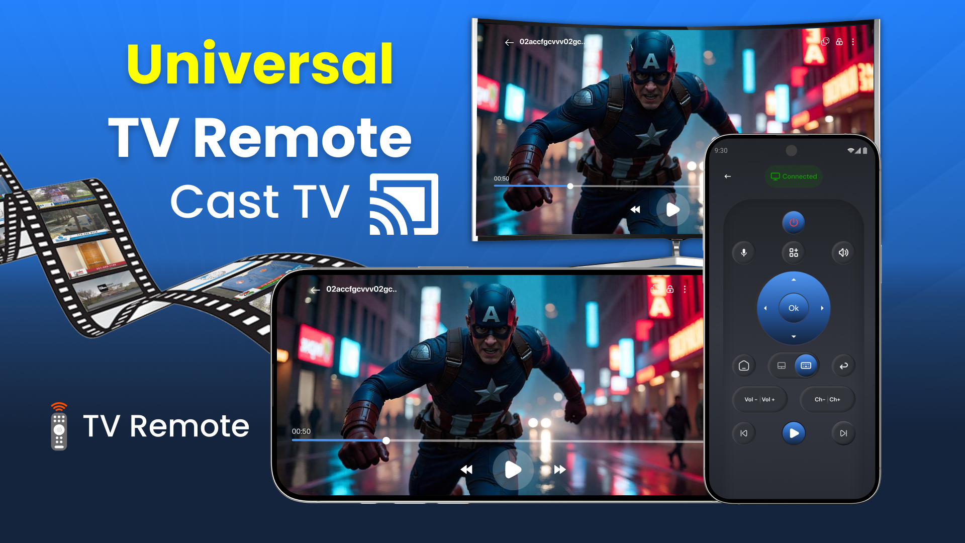 اسکرین شات 1 برنامه Universal TV Remote for All TV