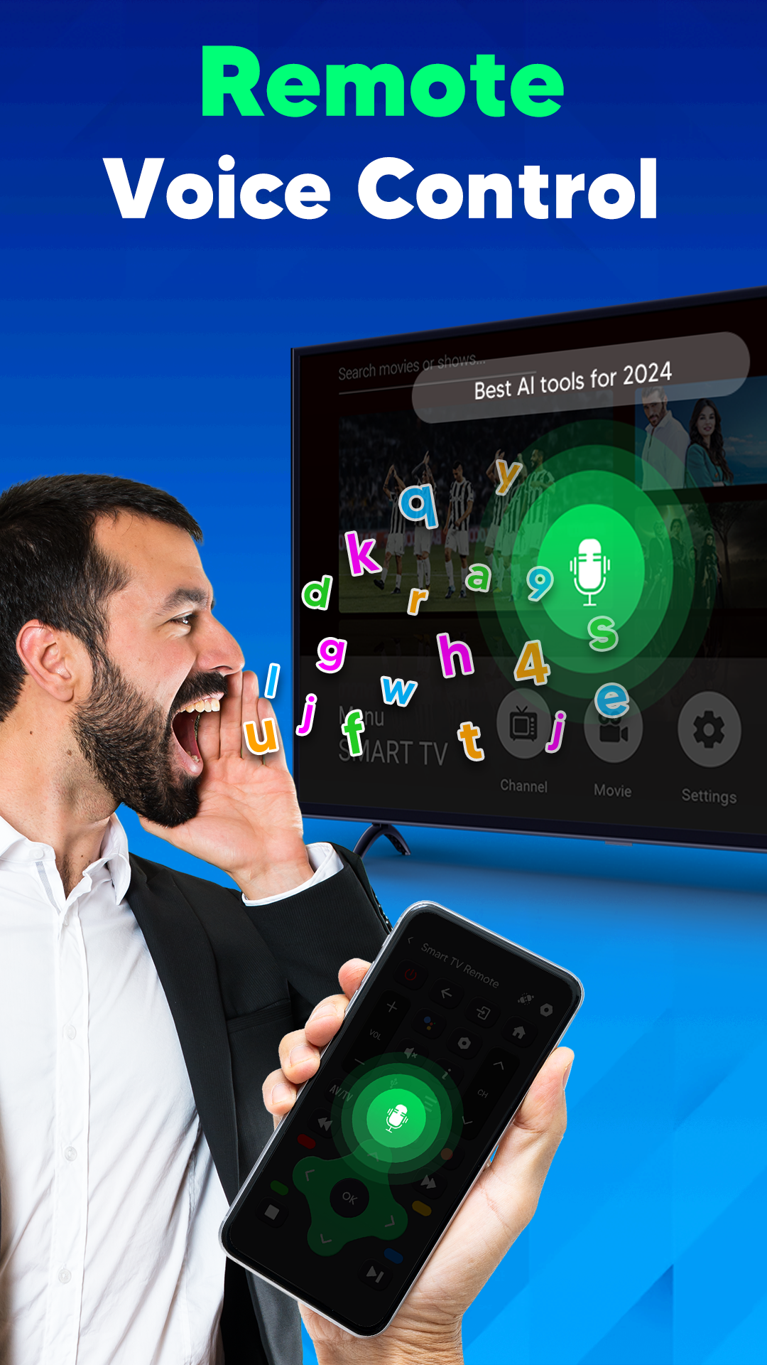 اسکرین شات 4 برنامه Universal TV Remote Control