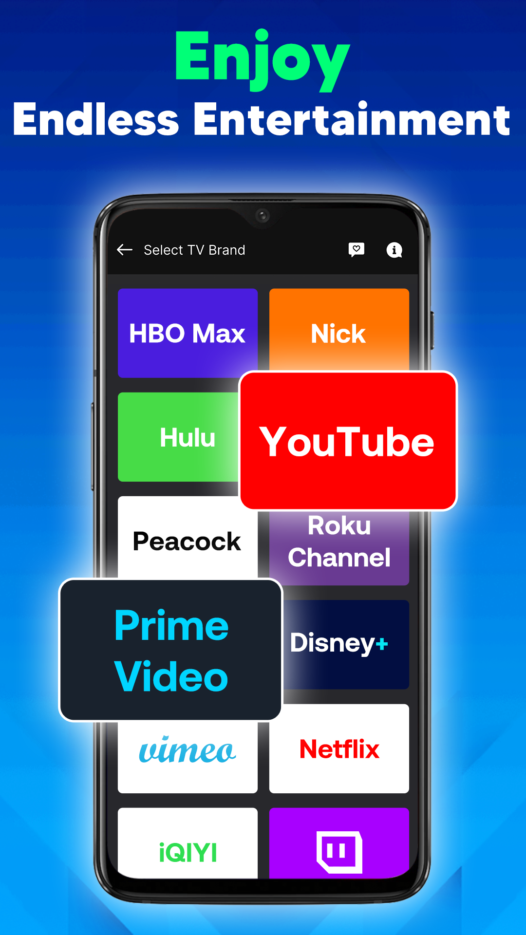 اسکرین شات 3 برنامه Universal TV Remote Control