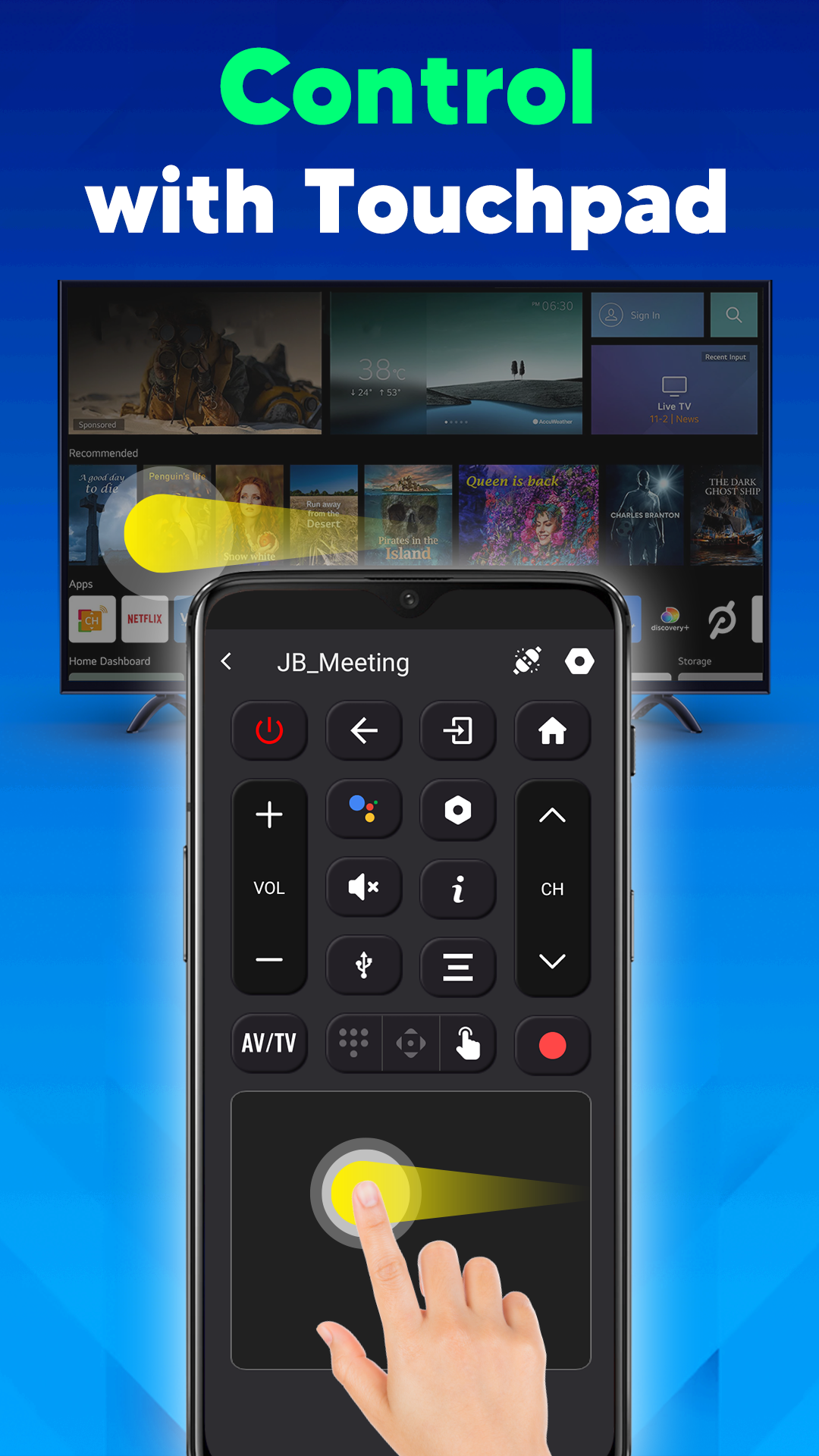 اسکرین شات 5 برنامه Universal TV Remote Control
