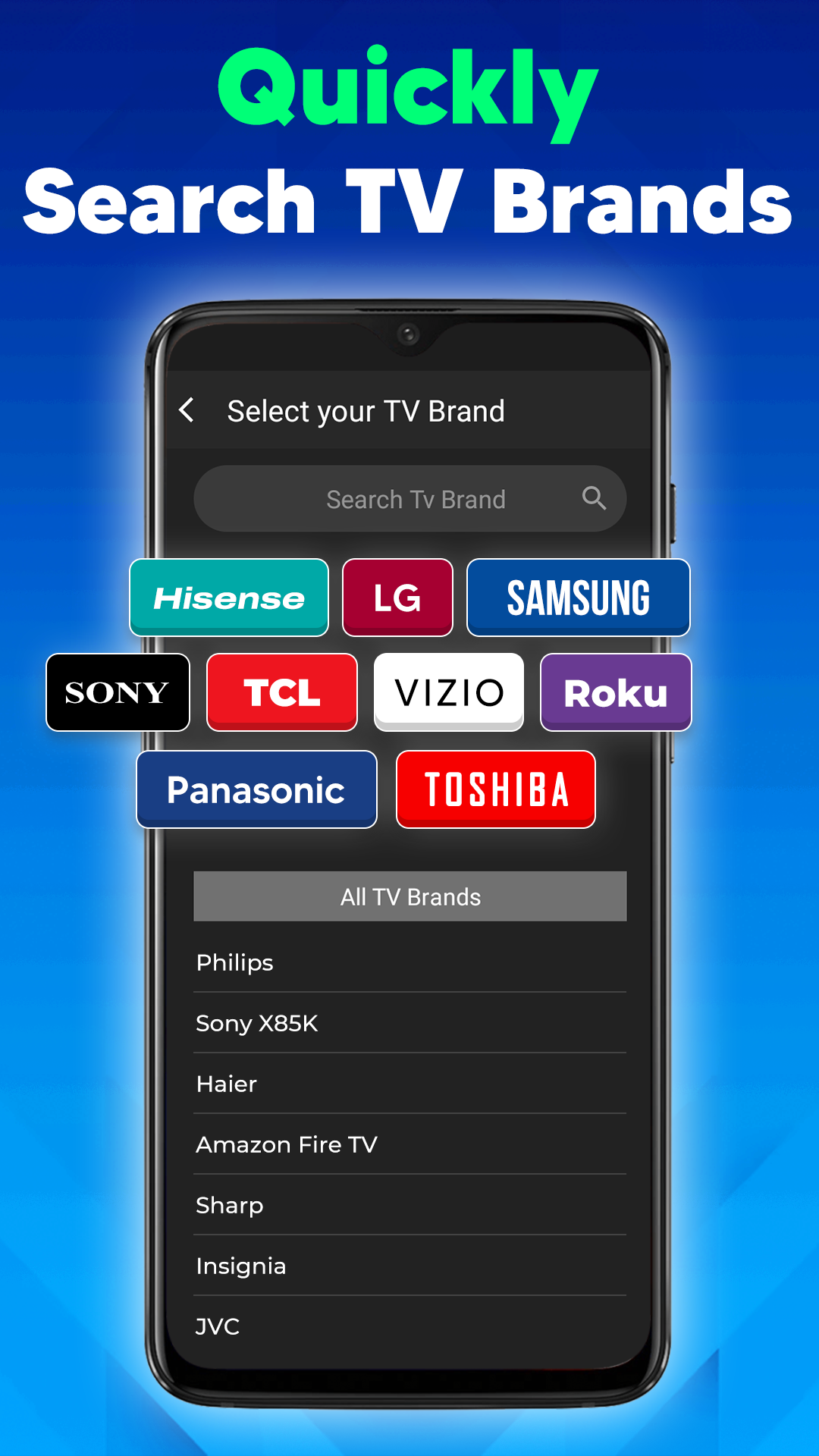 اسکرین شات 2 برنامه Universal TV Remote Control