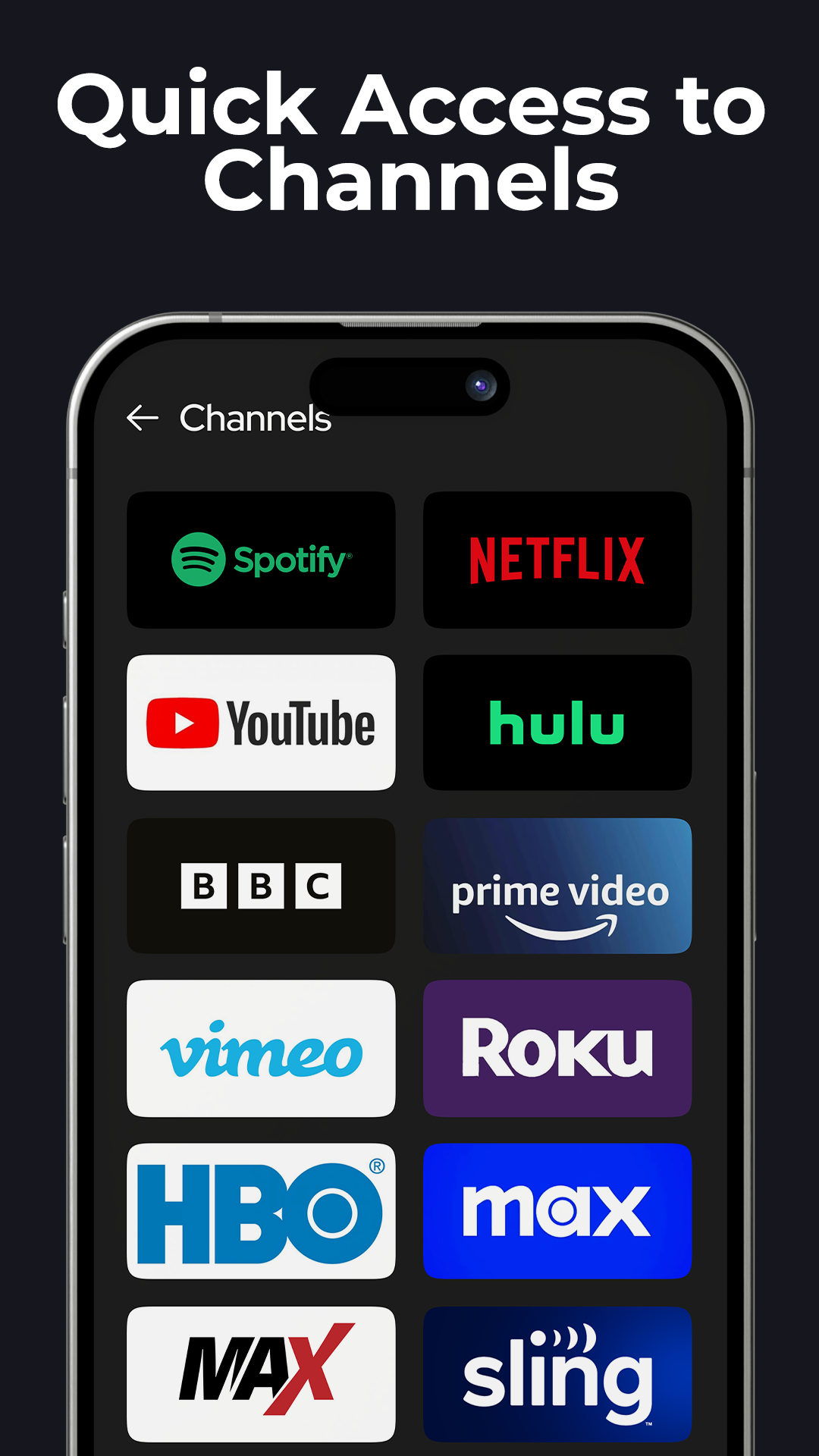 اسکرین شات 6 برنامه TV Remote Control APP