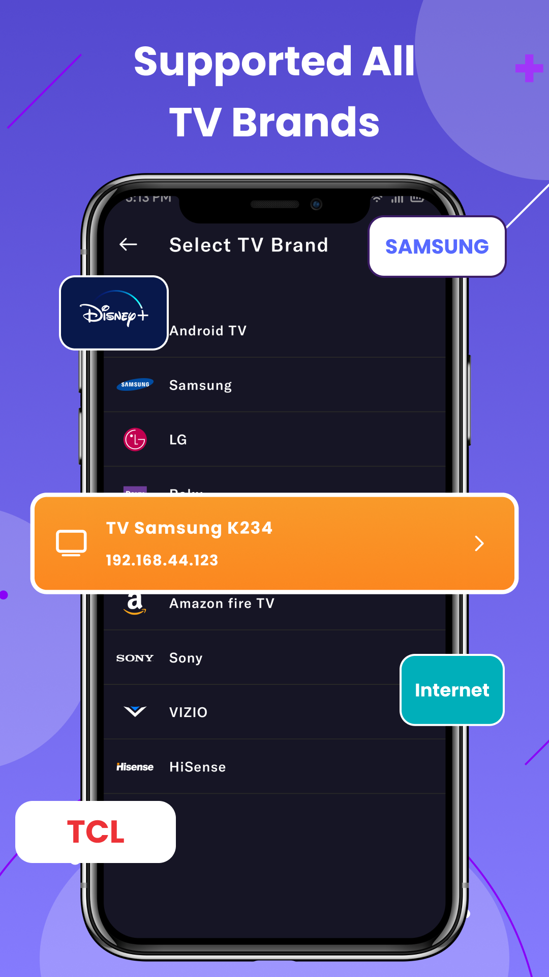 اسکرین شات 3 برنامه Universal TV Remote - TV Cast