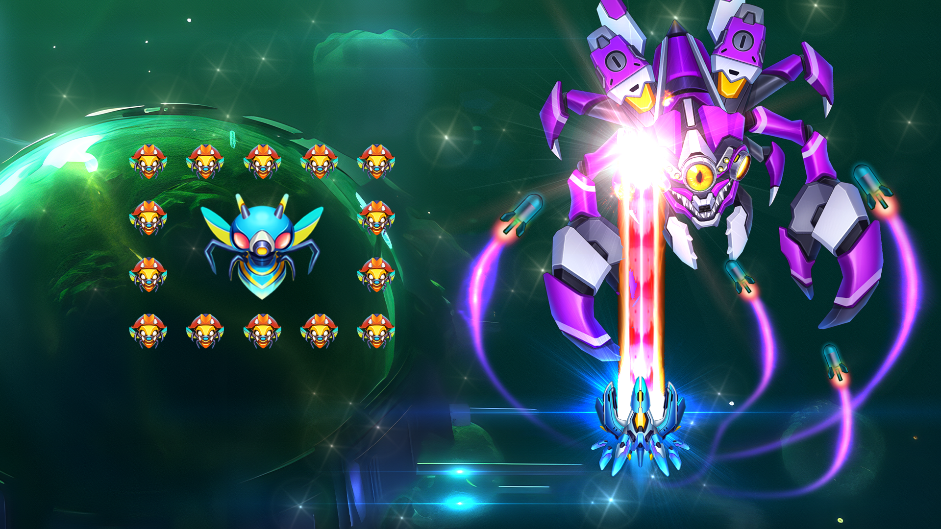 اسکرین شات 6 بازی Universe Invader: Alien Attack