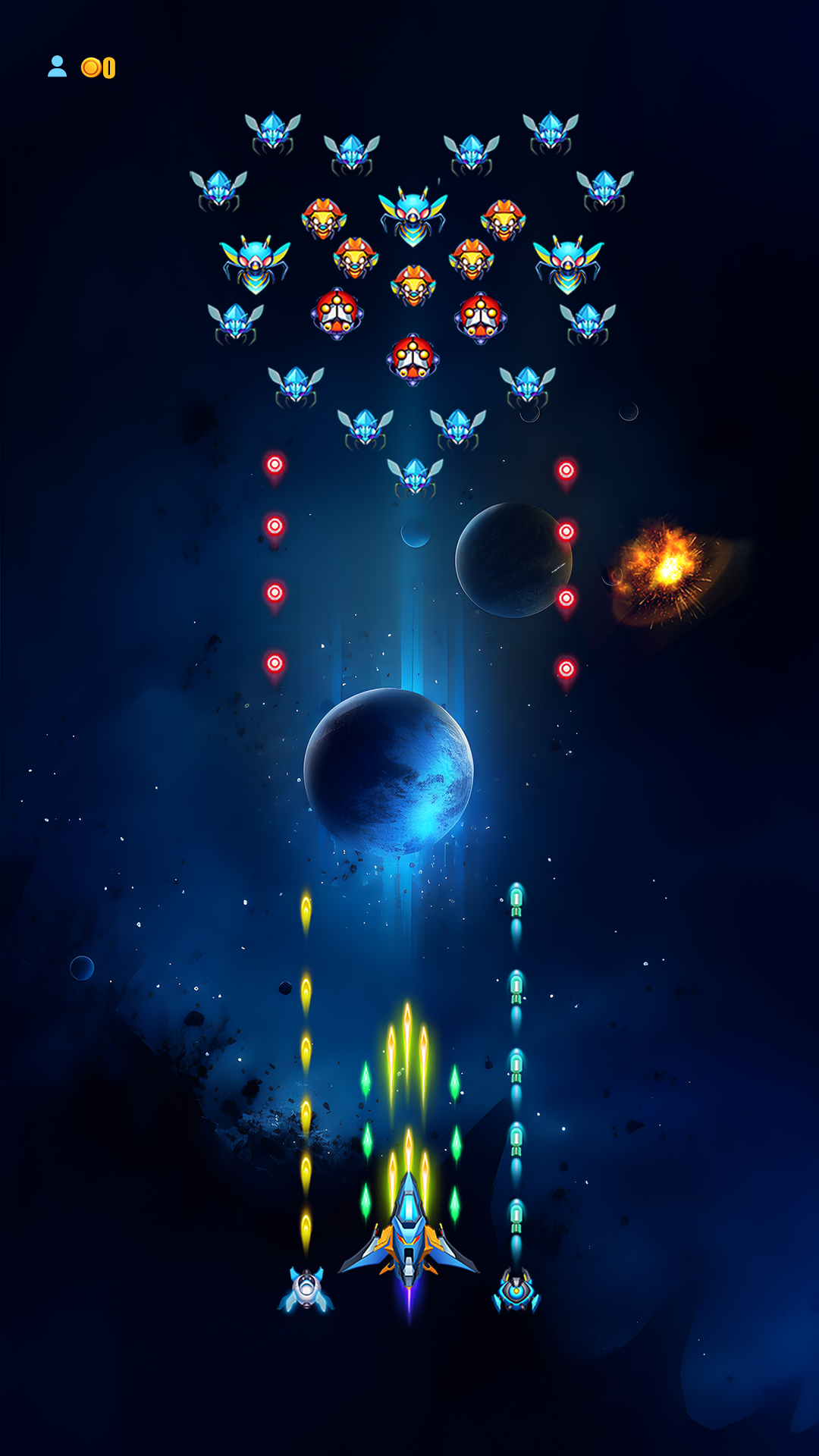 اسکرین شات 1 بازی Universe Invader: Alien Attack