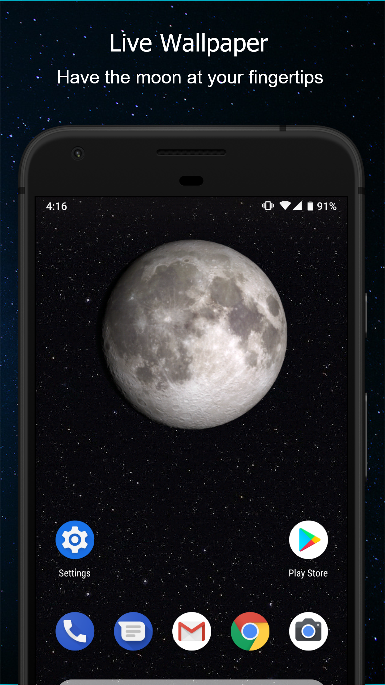 اسکرین شات 4 برنامه Phases of the Moon