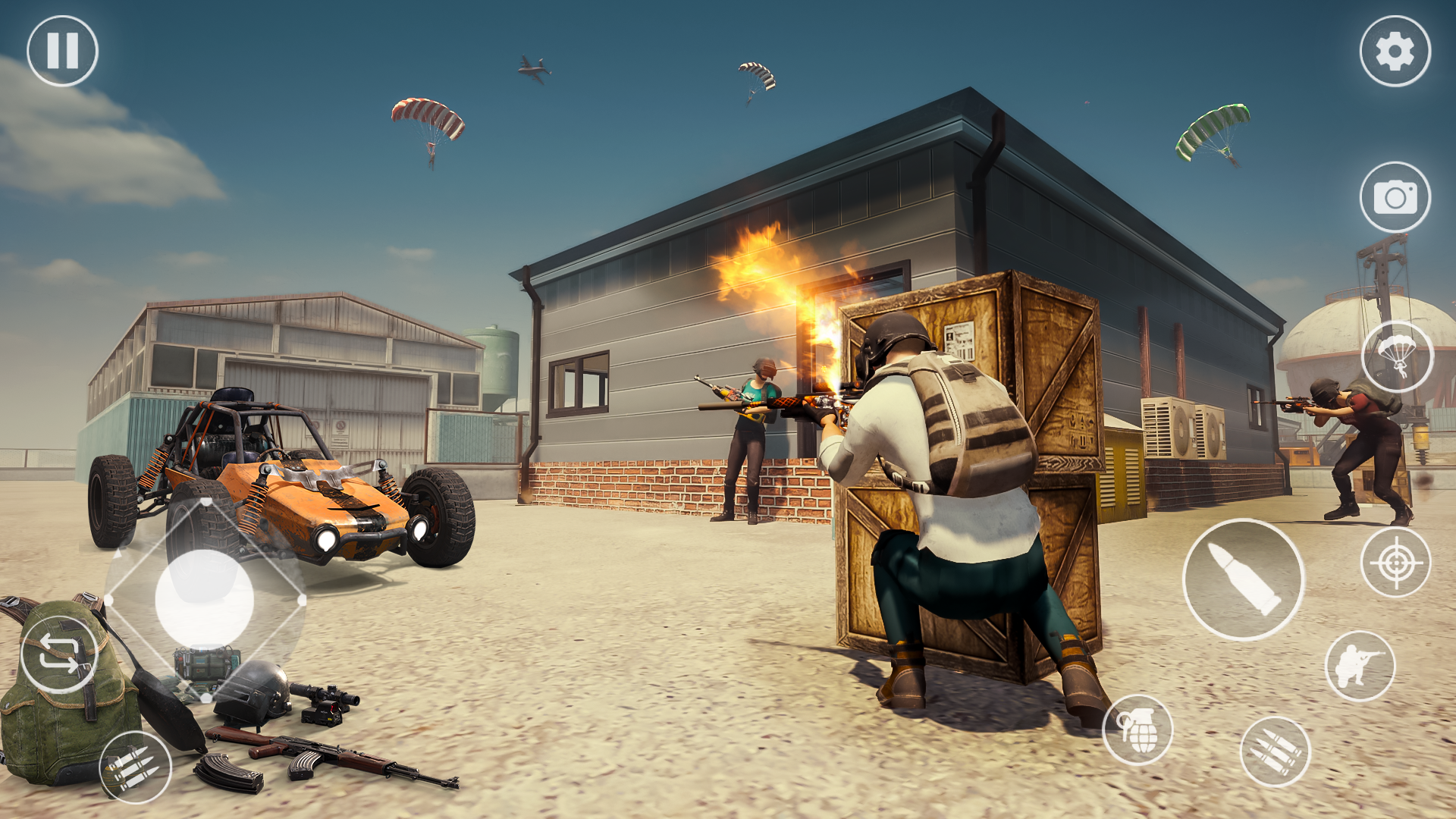 اسکرین شات 2 بازی Legends Battle Freedom Fire