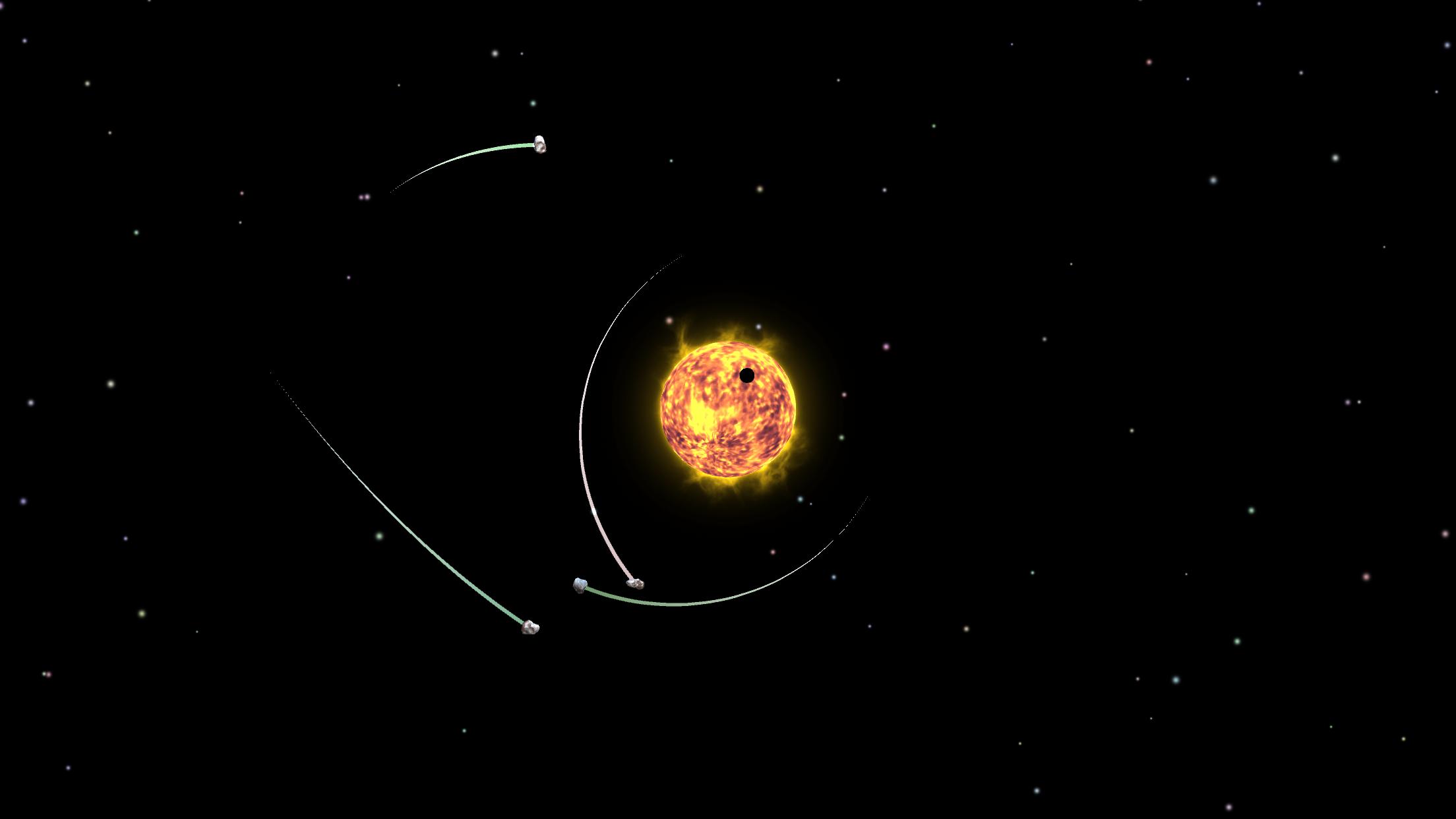 اسکرین شات 2 بازی Planet Gravity - Newton's law
