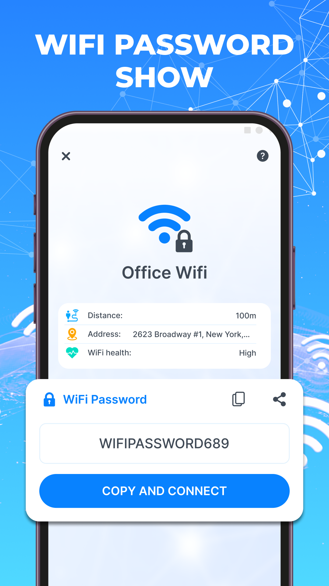 اسکرین شات 2 برنامه WiFi Scanner - WiFi Password