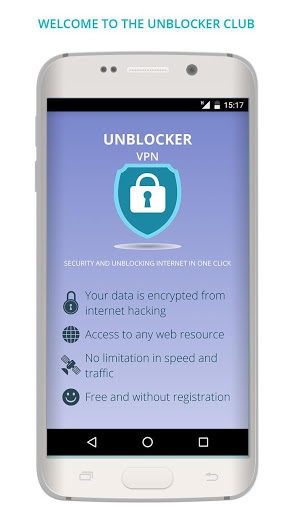 اسکرین شات 1 برنامه Vpn Free Unblocker unlimited