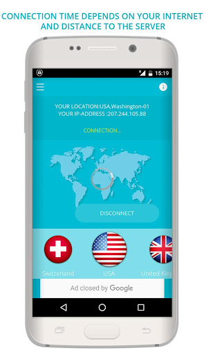 اسکرین شات 3 برنامه Vpn Free Unblocker unlimited