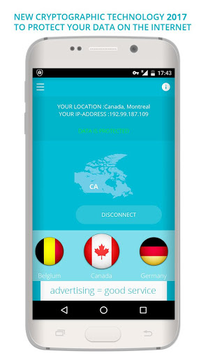 اسکرین شات 4 برنامه Vpn Free Unblocker unlimited