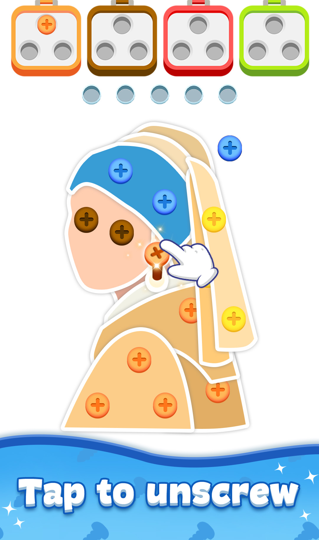 اسکرین شات 1 بازی Unscrew Jam Puzzle: Nuts&Bolts