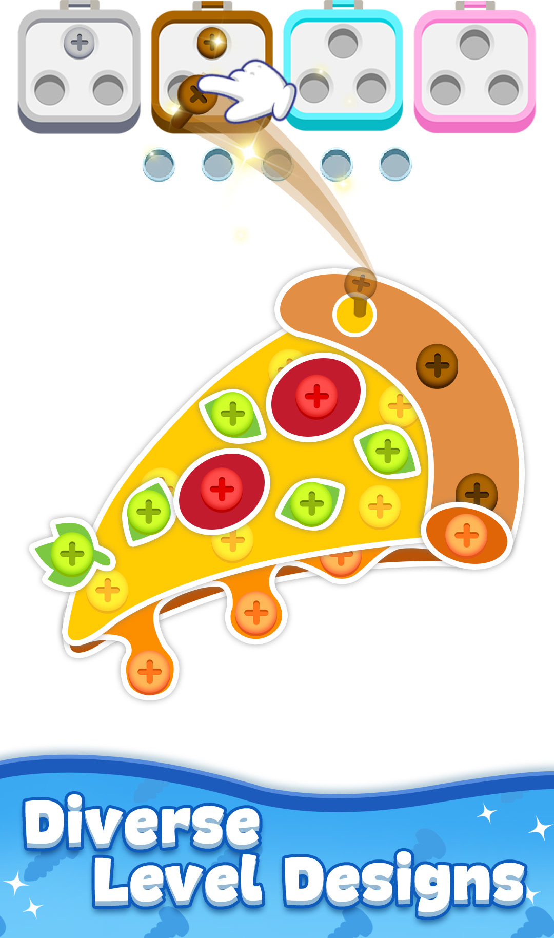 اسکرین شات 5 بازی Unscrew Jam Puzzle: Nuts&Bolts