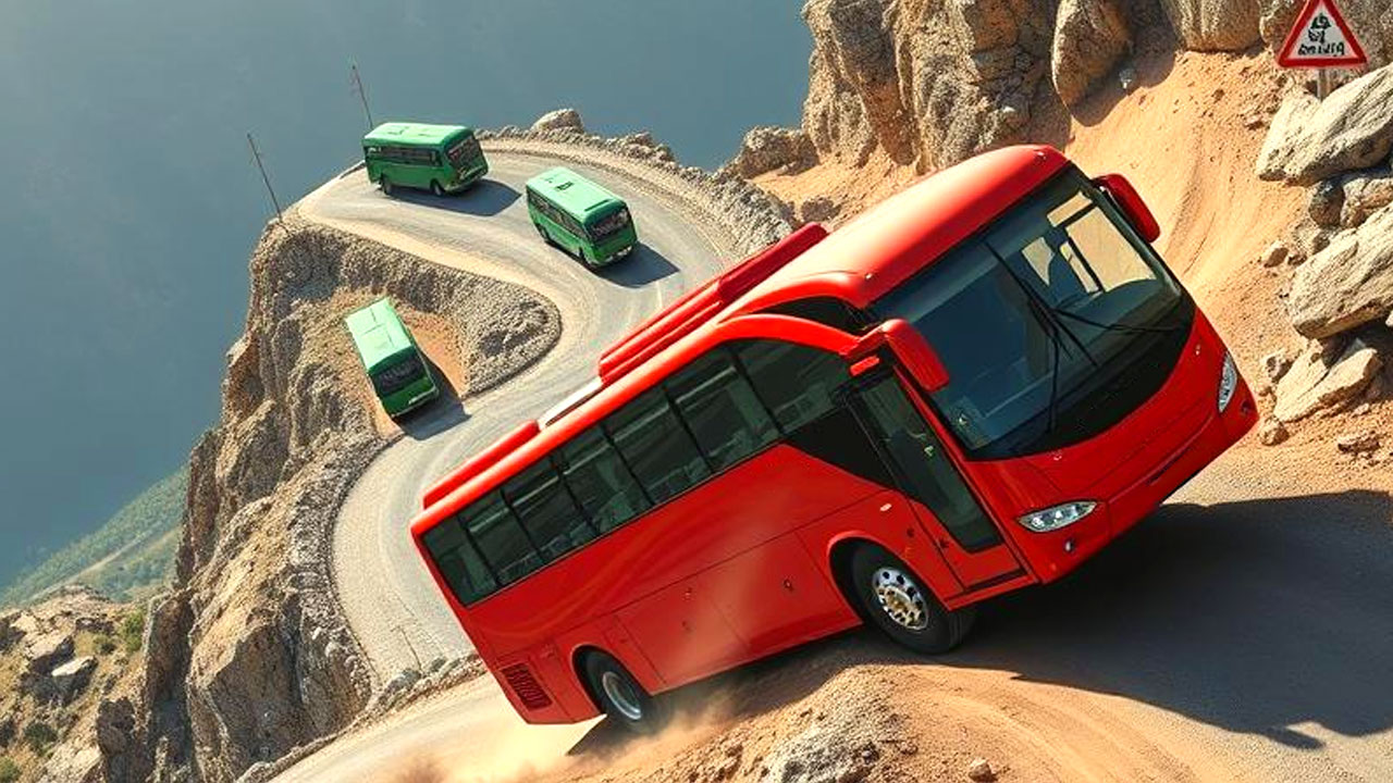 اسکرین شات 2 بازی Bus Simulator Real Bus Driving