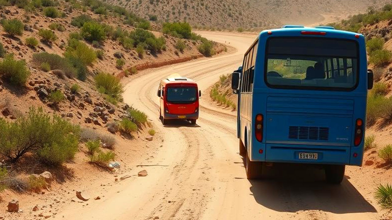 اسکرین شات 3 بازی Bus Simulator Real Bus Driving