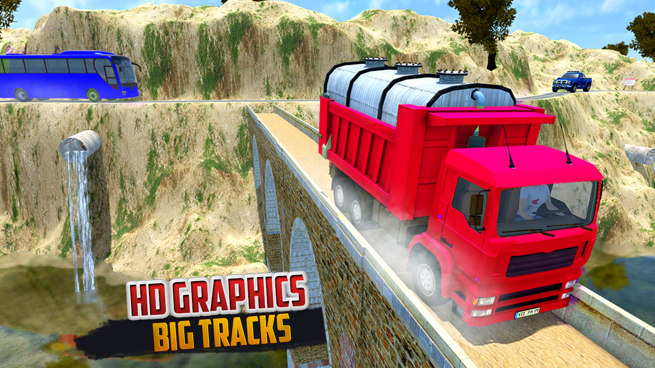 اسکرین شات 3 بازی Cargo Truck Transport Truck 3D