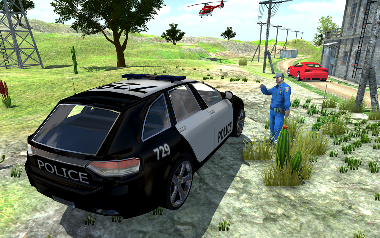 اسکرین شات 1 بازی Police Car Simulator: Car Game