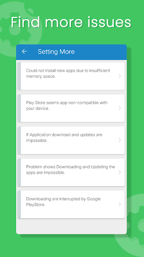 اسکرین شات 2 برنامه Update Play Services - Info & Fix errors(2020)