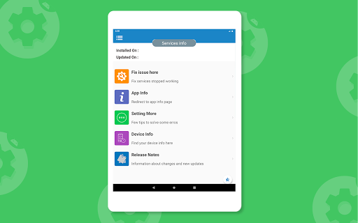 اسکرین شات 8 برنامه Update Play Services - Info & Fix errors(2020)