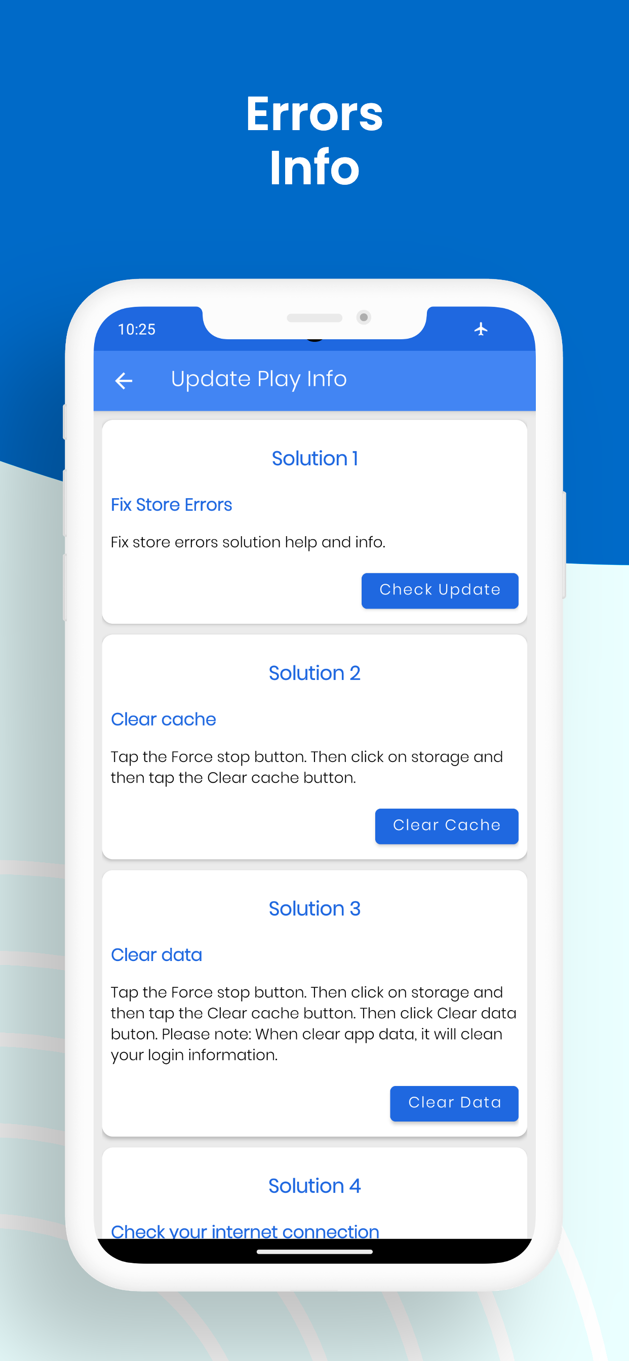 اسکرین شات 3 برنامه Update Play Store Update Info