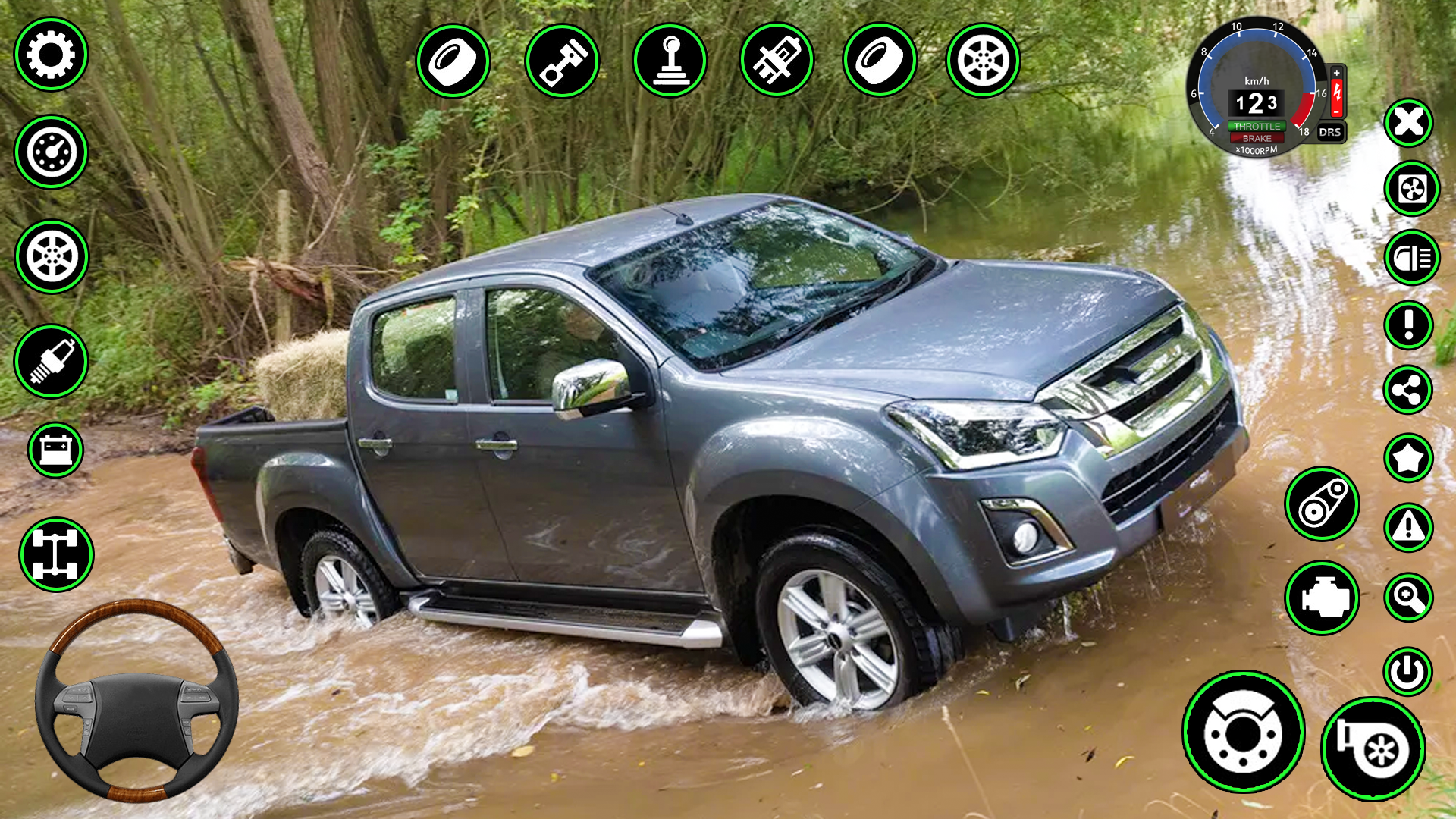 اسکرین شات 3 برنامه Pickup Truck 4x4 Simulator