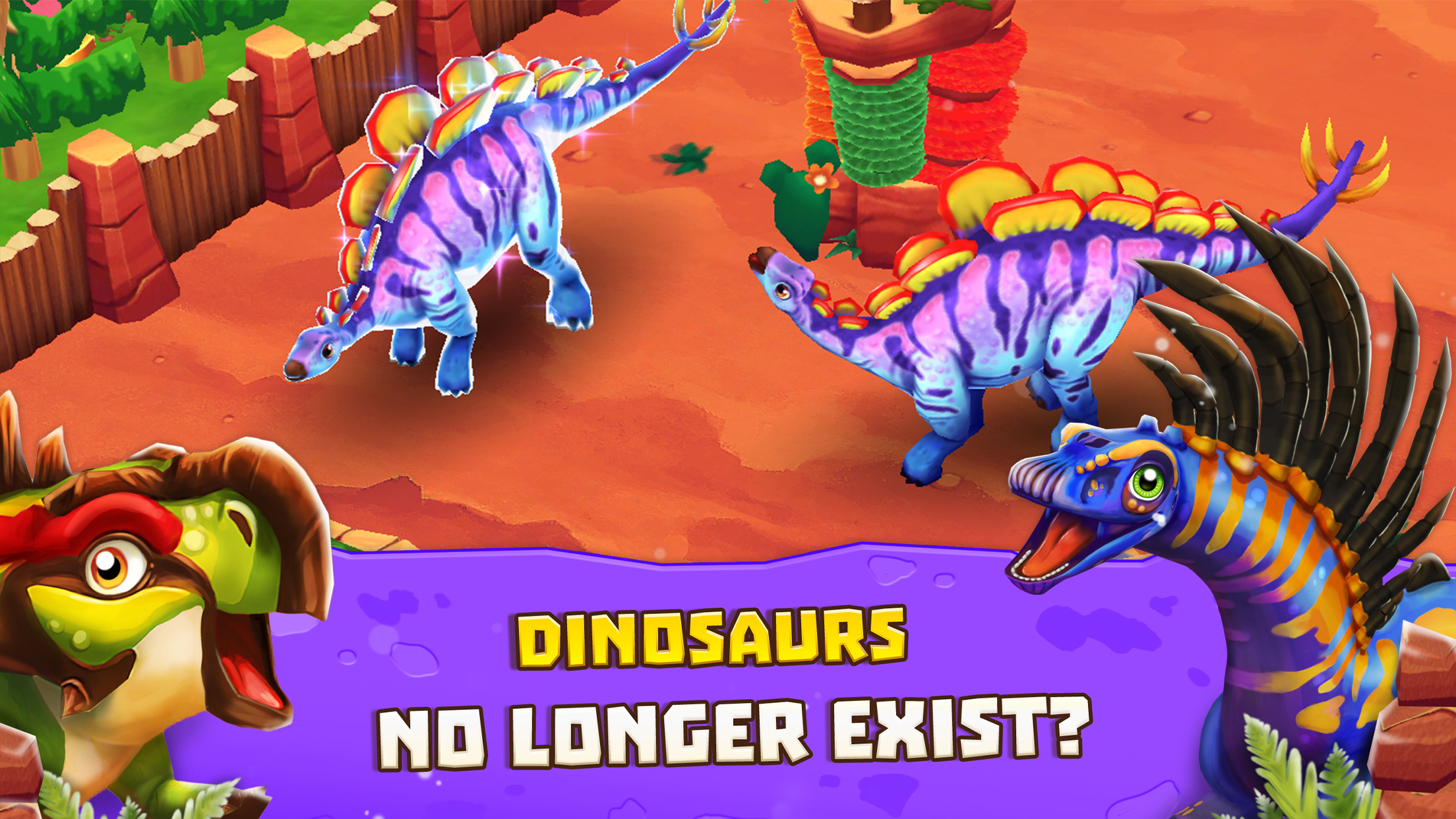 اسکرین شات 1 بازی Dinosaur Park – Primeval Zoo