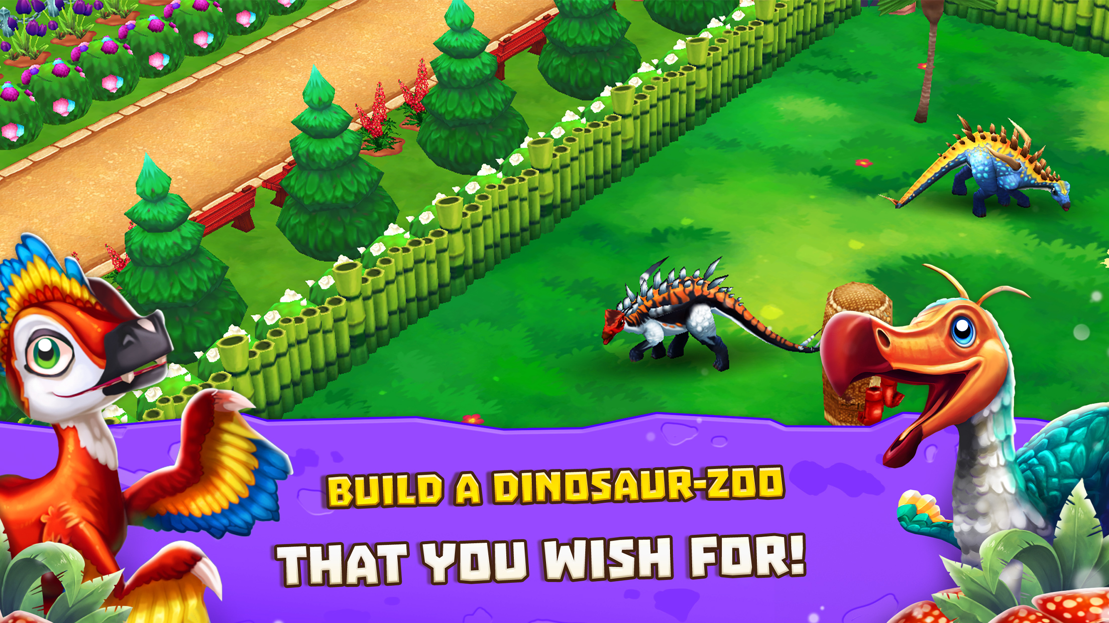 اسکرین شات 3 بازی Dinosaur Park – Primeval Zoo