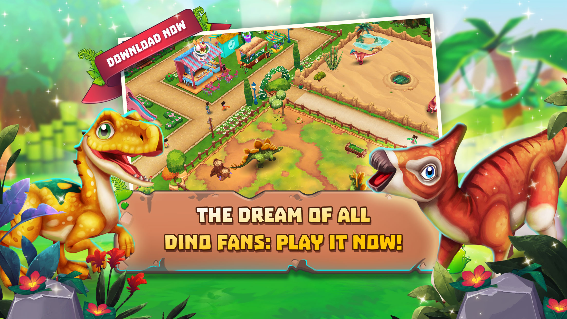 اسکرین شات 4 بازی Dinosaur Park – Primeval Zoo