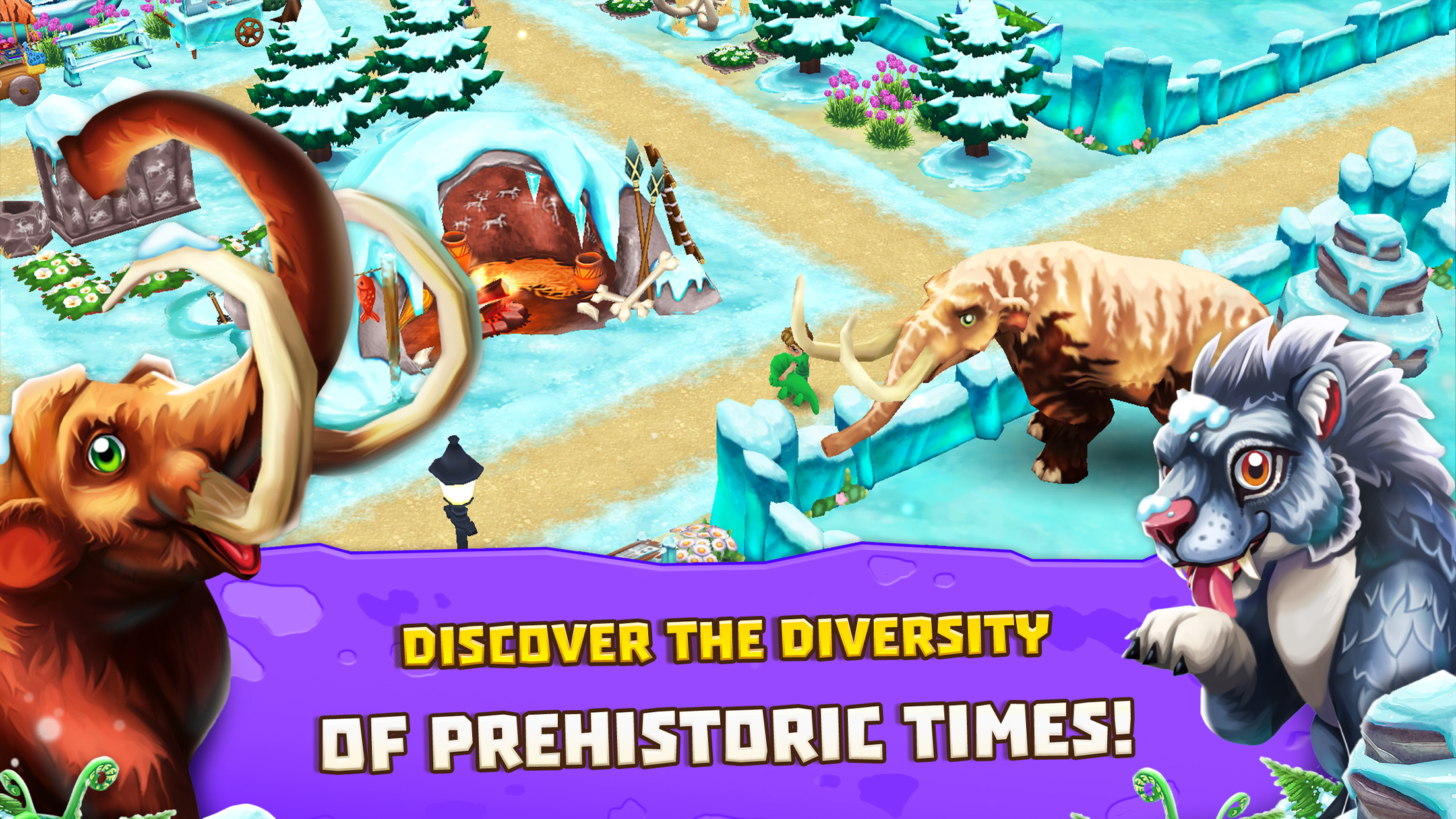 اسکرین شات 2 بازی Dinosaur Park – Primeval Zoo