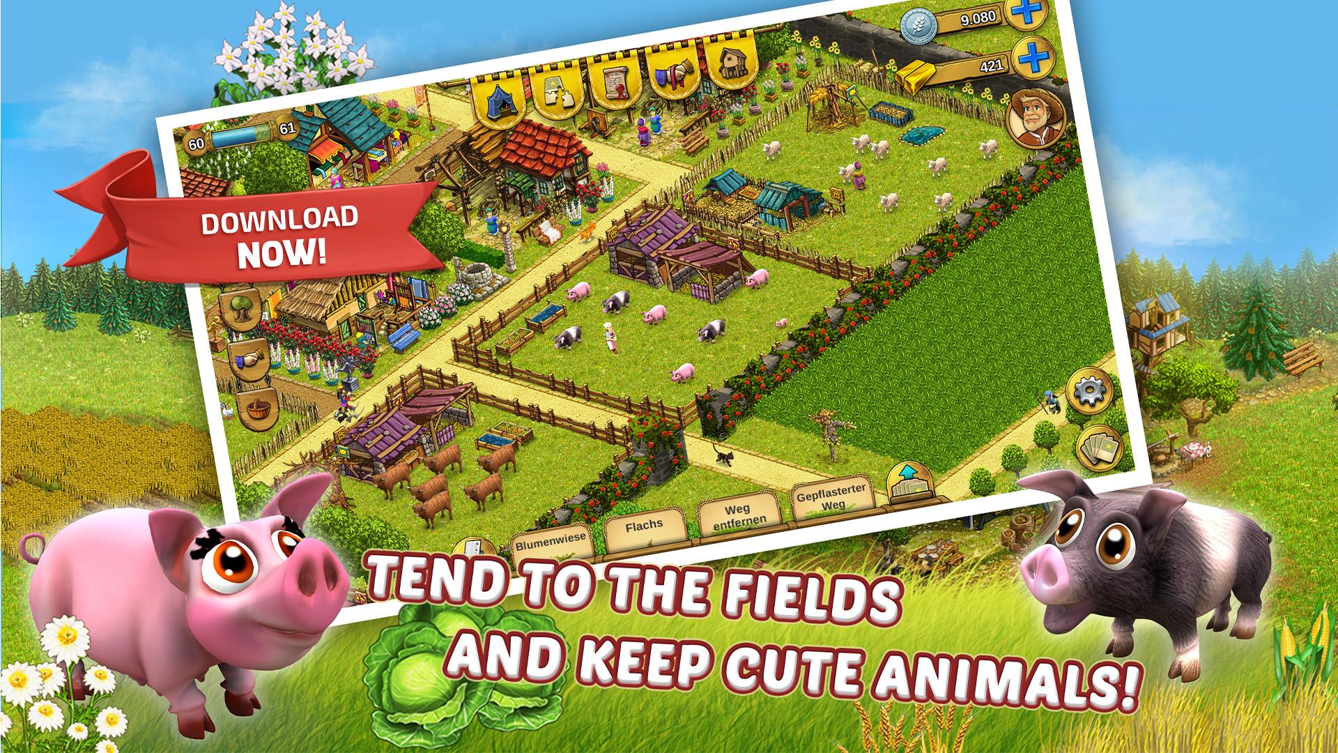 اسکرین شات 2 بازی My Little Farmies Mobile