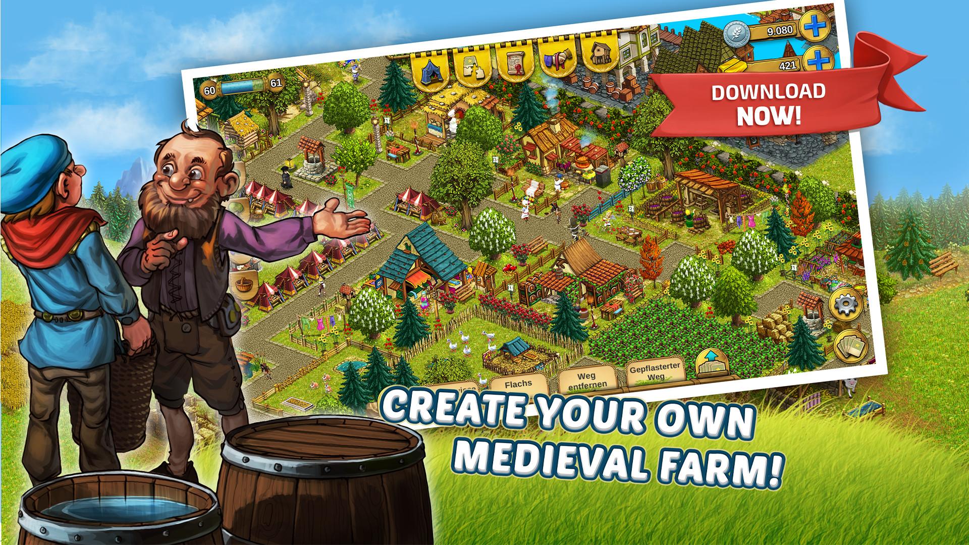 اسکرین شات 1 بازی My Little Farmies Mobile