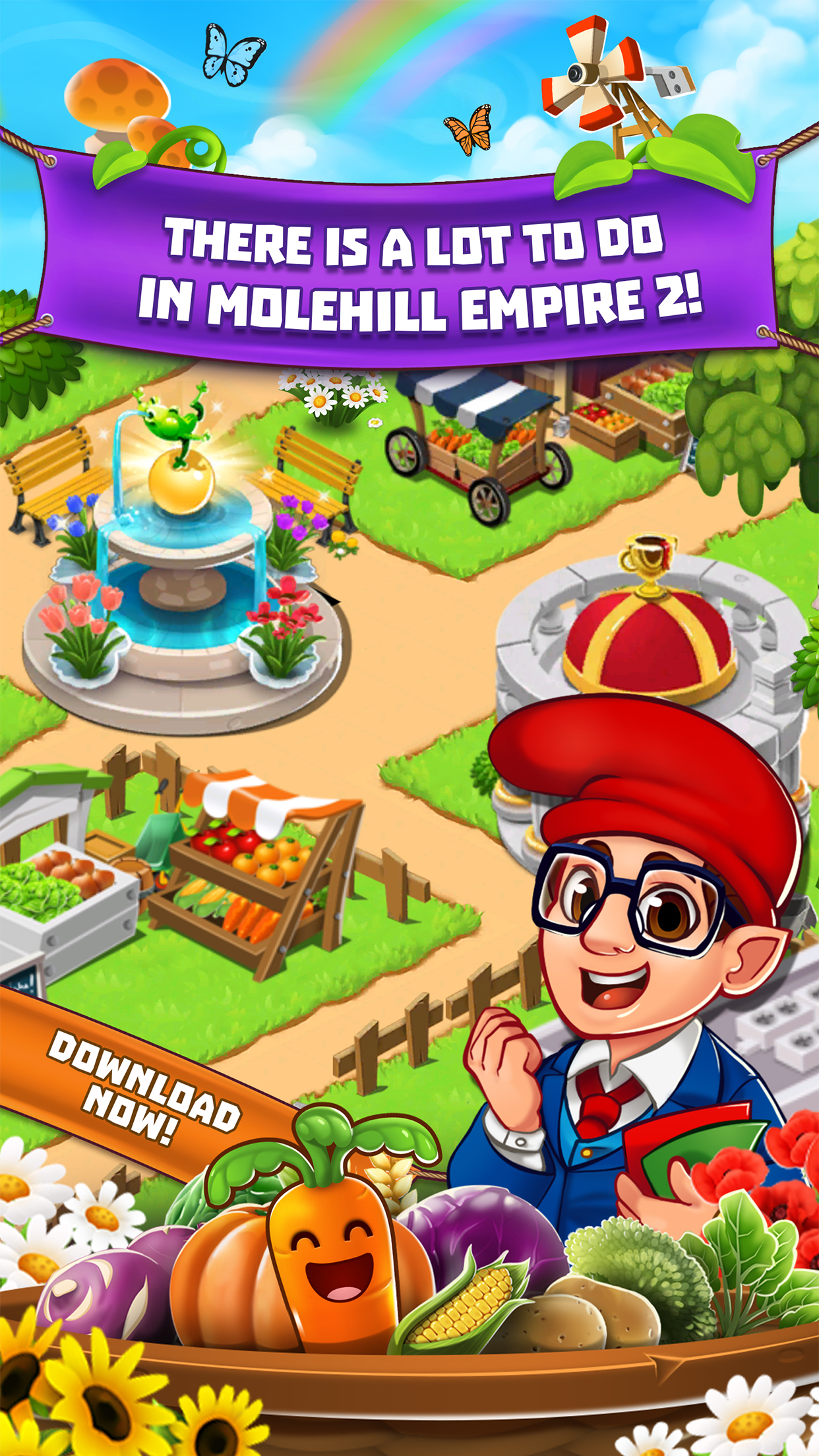 اسکرین شات 1 بازی Molehill Empire 2