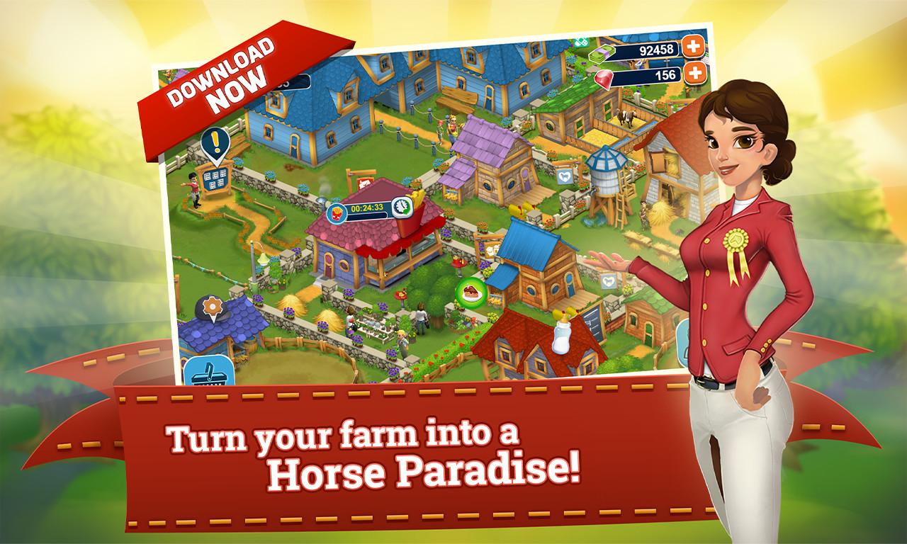 اسکرین شات 1 بازی Horse Farm