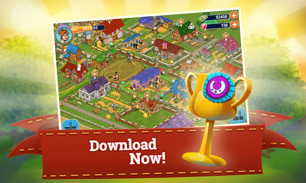 اسکرین شات 4 بازی Horse Farm