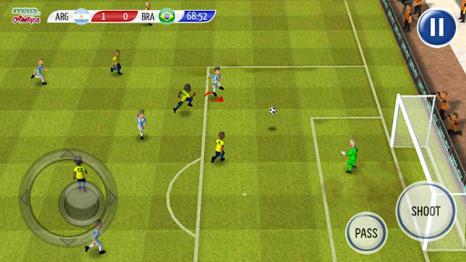 اسکرین شات 5 بازی Striker Soccer America 2015