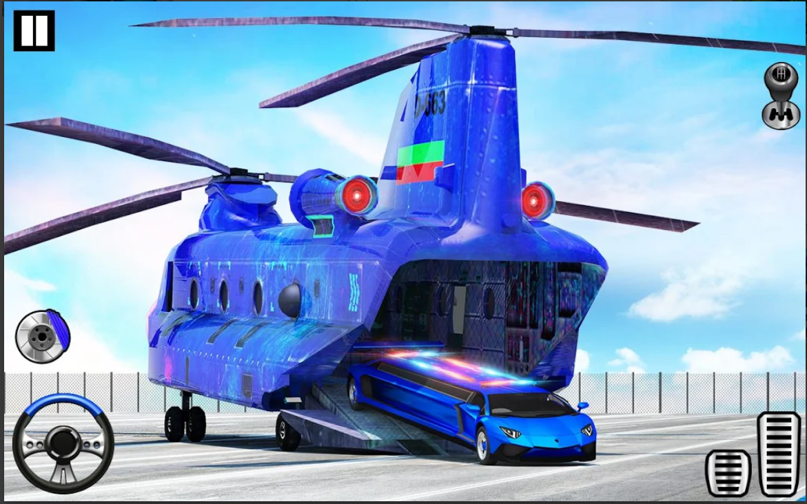 اسکرین شات 1 بازی US Police Transport Car Games