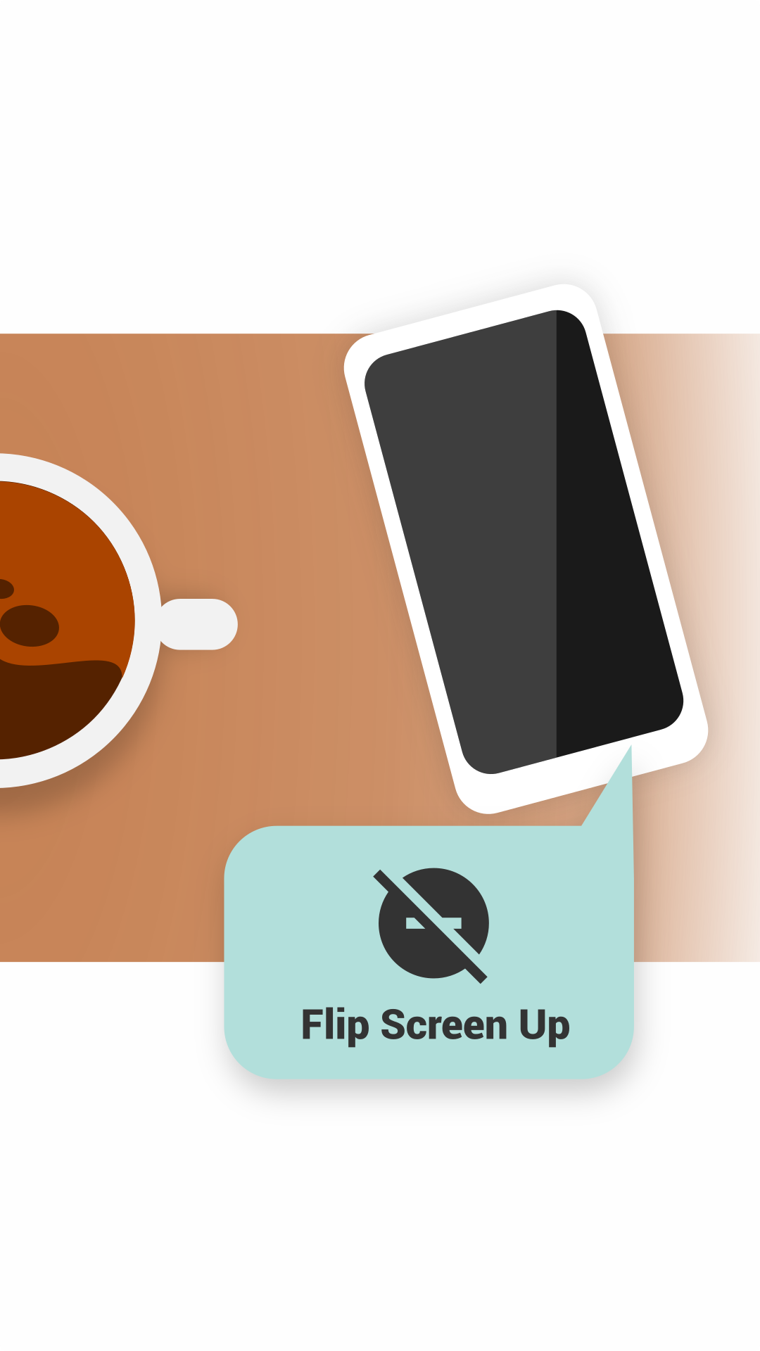 اسکرین شات 4 برنامه Flip DND: Flip to shhh..shush!