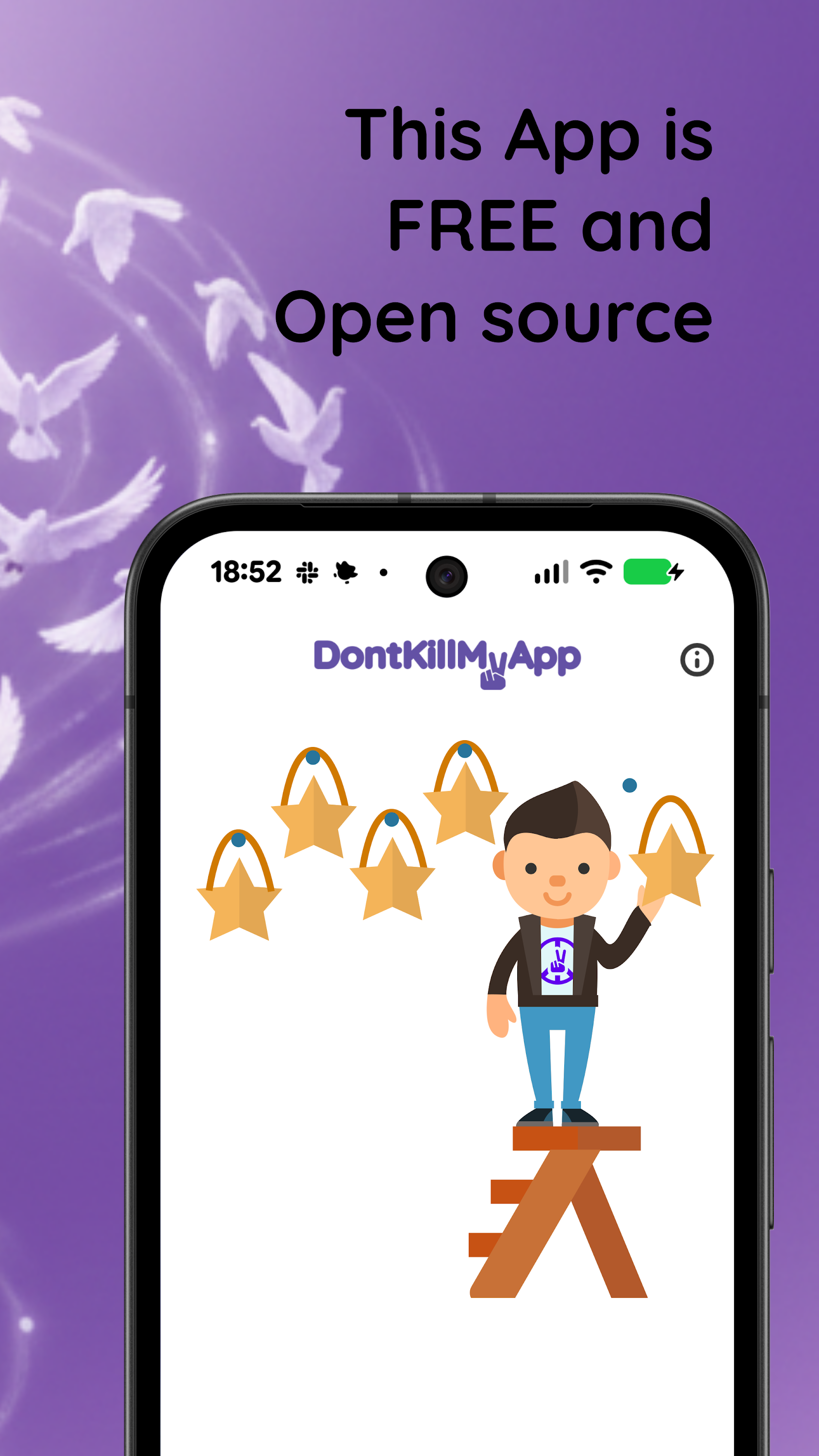 اسکرین شات 5 برنامه DontKillMyApp: Make apps work