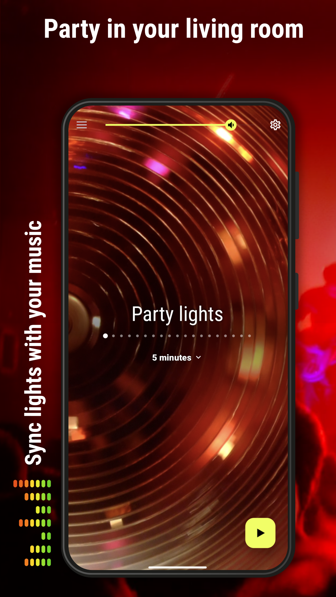 اسکرین شات 2 برنامه hueManic: HUE / Tradfri Show