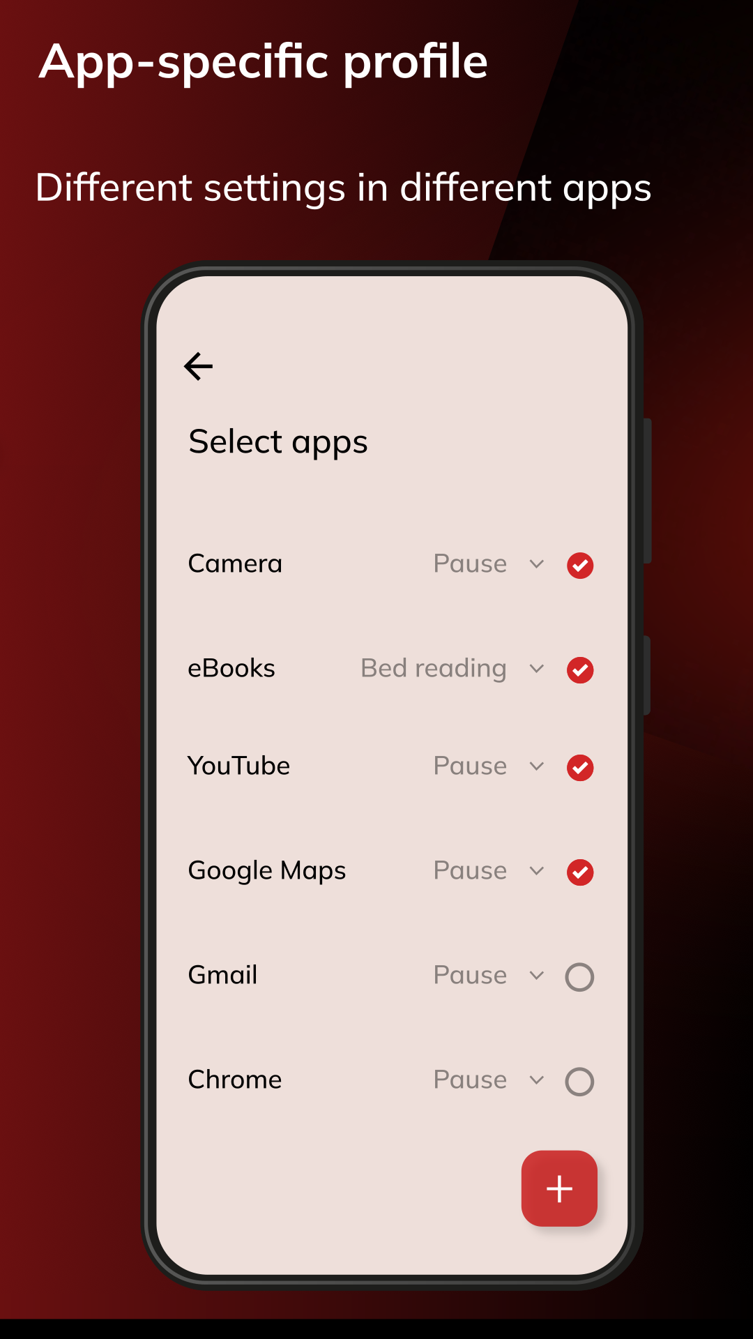 اسکرین شات 7 برنامه Twilight: Blue light filter