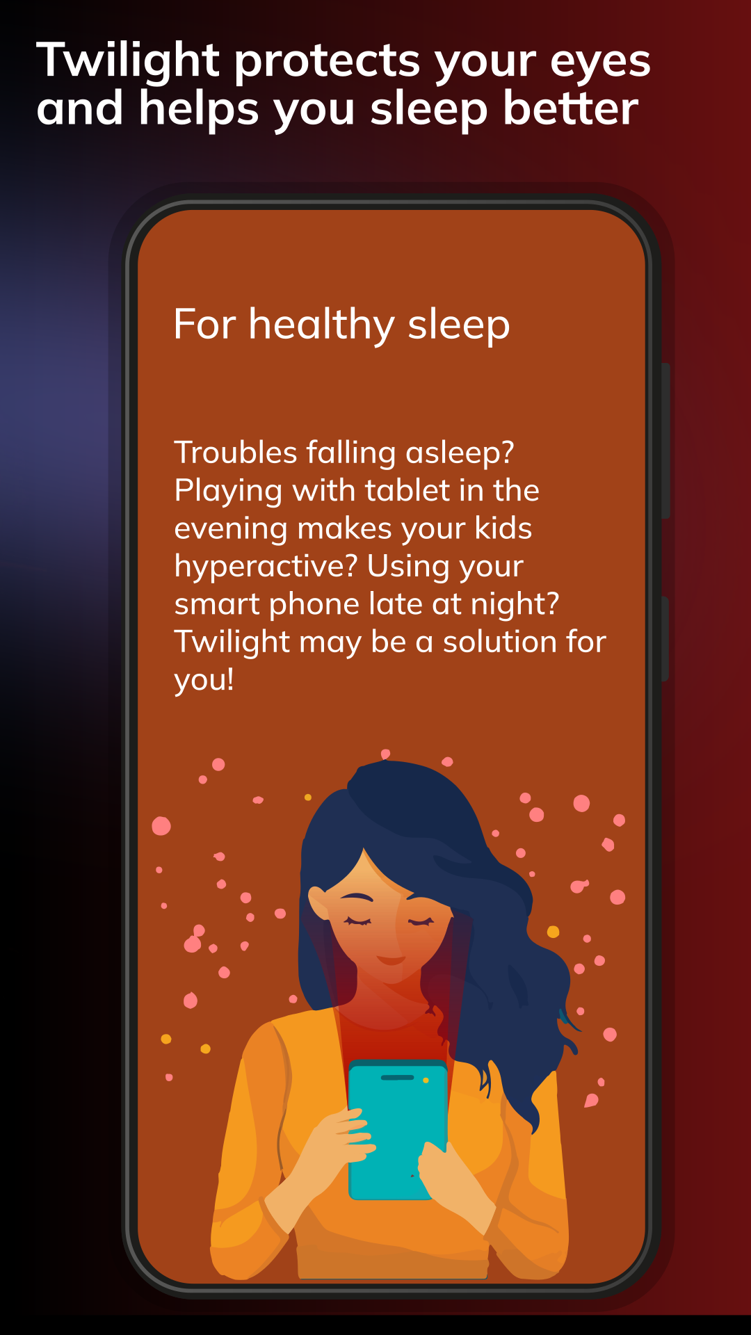 اسکرین شات 4 برنامه Twilight: Blue light filter