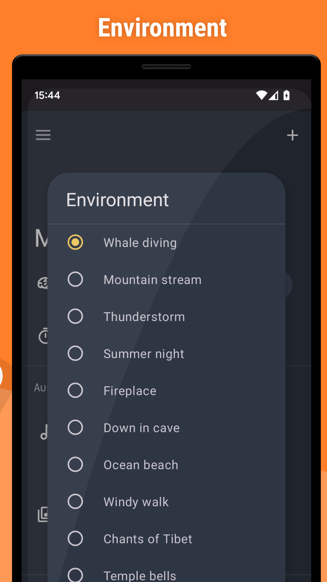 اسکرین شات 8 برنامه Mindroid: Relax, Focus, Sleep