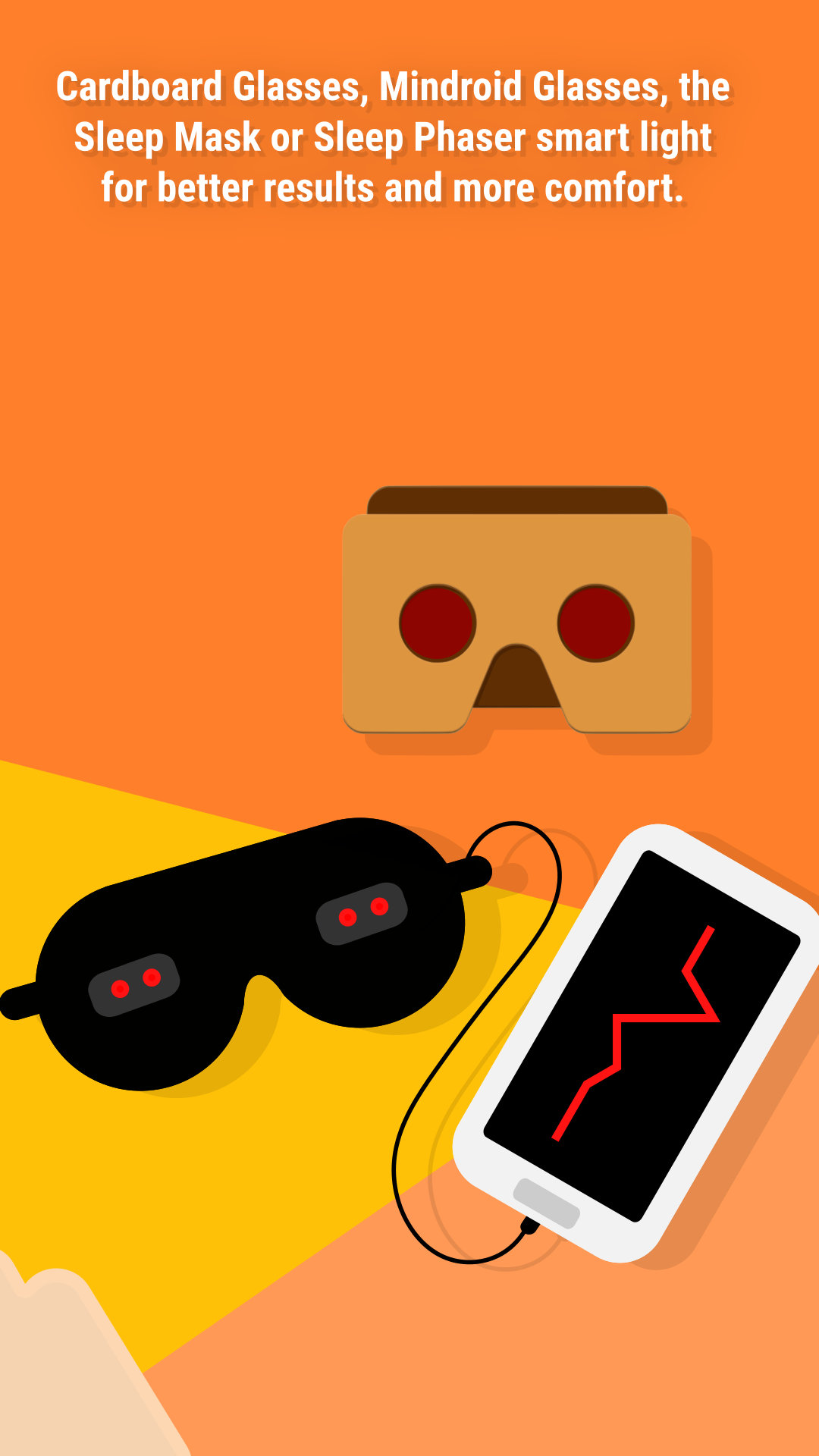 اسکرین شات 7 برنامه Mindroid: Relax, Focus, Sleep