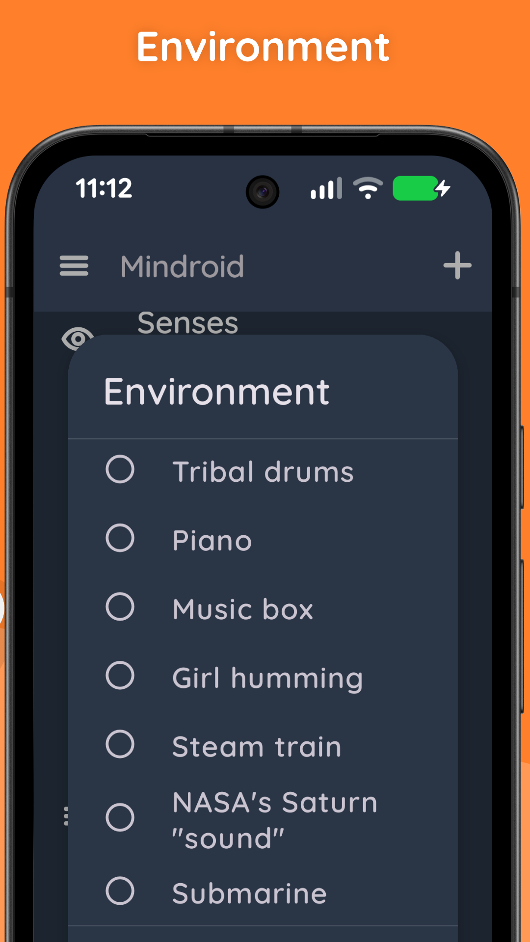 اسکرین شات 8 برنامه Mindroid: Relax, Focus, Sleep