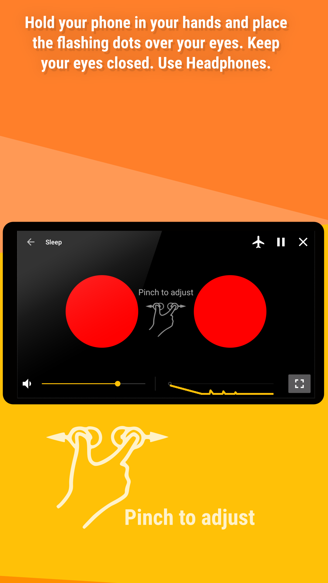اسکرین شات 5 برنامه Mindroid: Relax, Focus, Sleep
