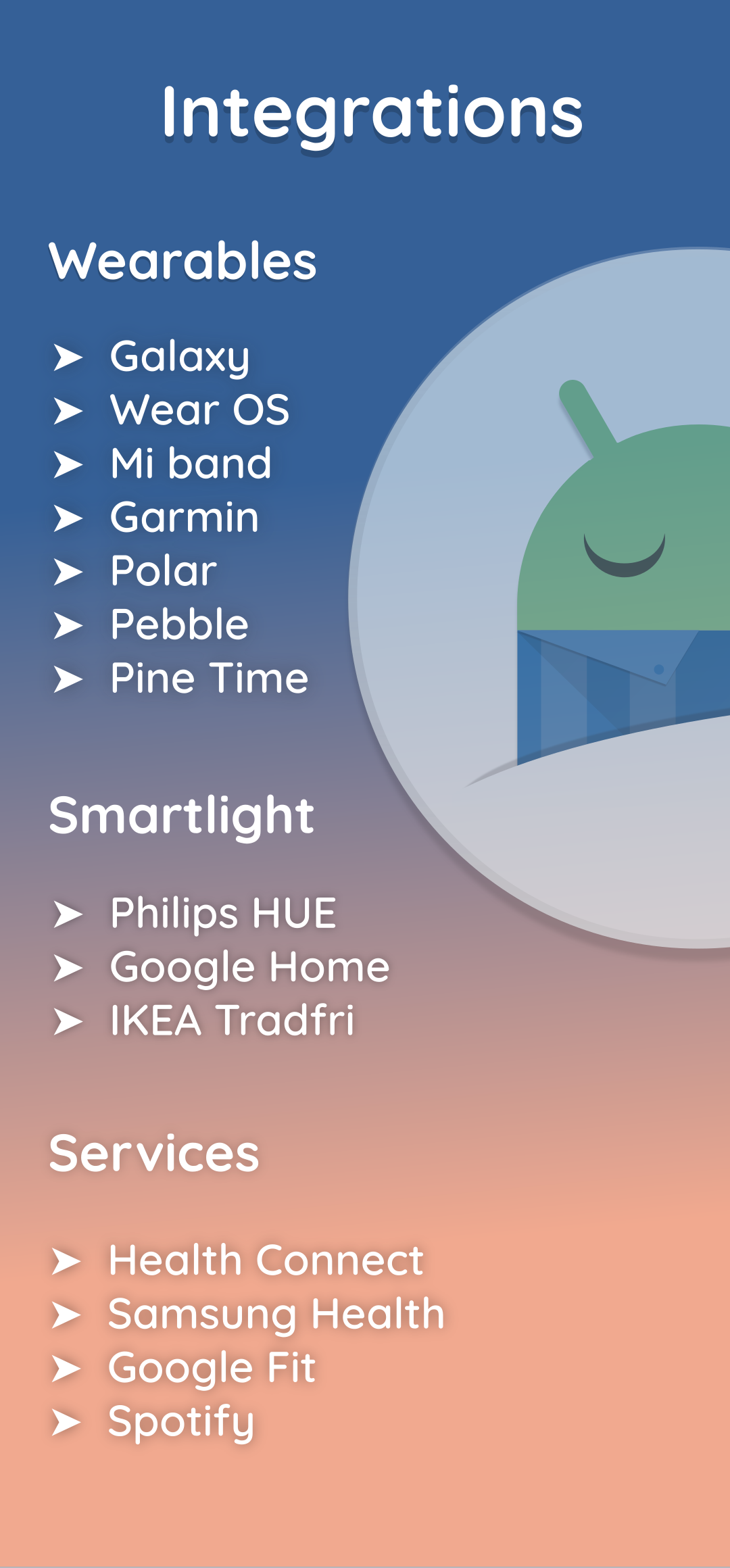 اسکرین شات 8 برنامه Sleep as Android: Smart alarm