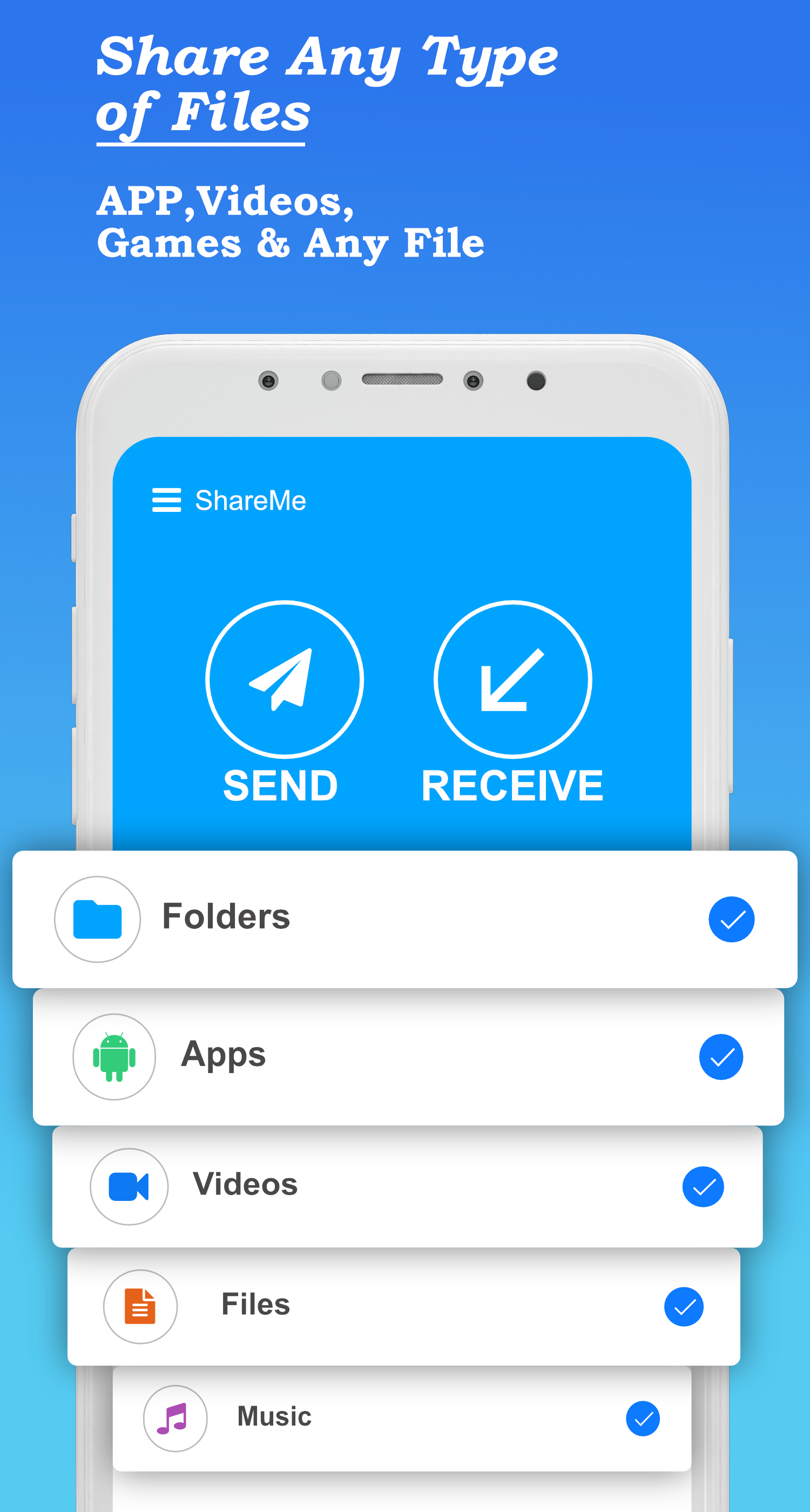 اسکرین شات 4 برنامه FileShare : File Transfer