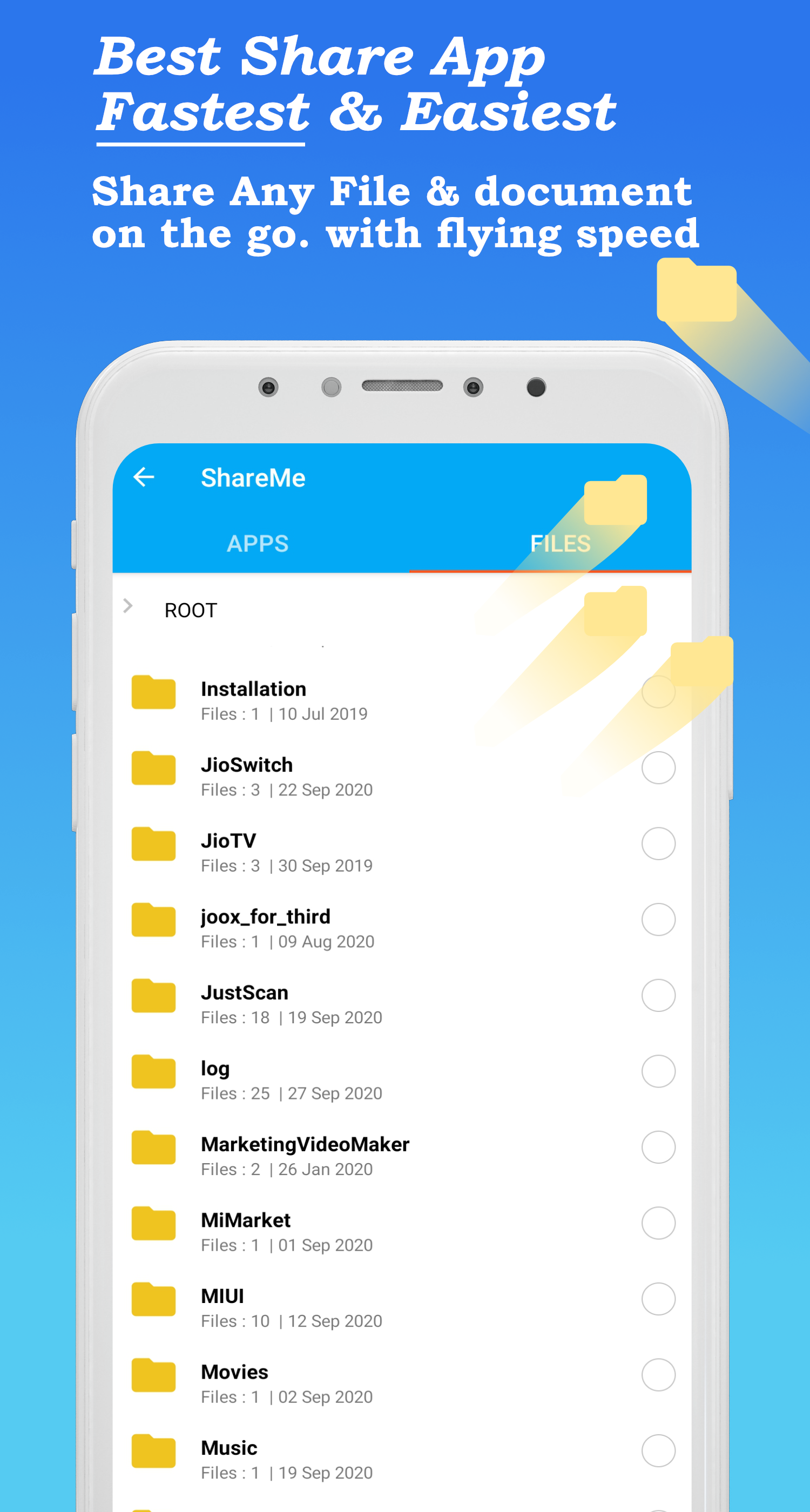 اسکرین شات 6 برنامه FileShare : File Transfer